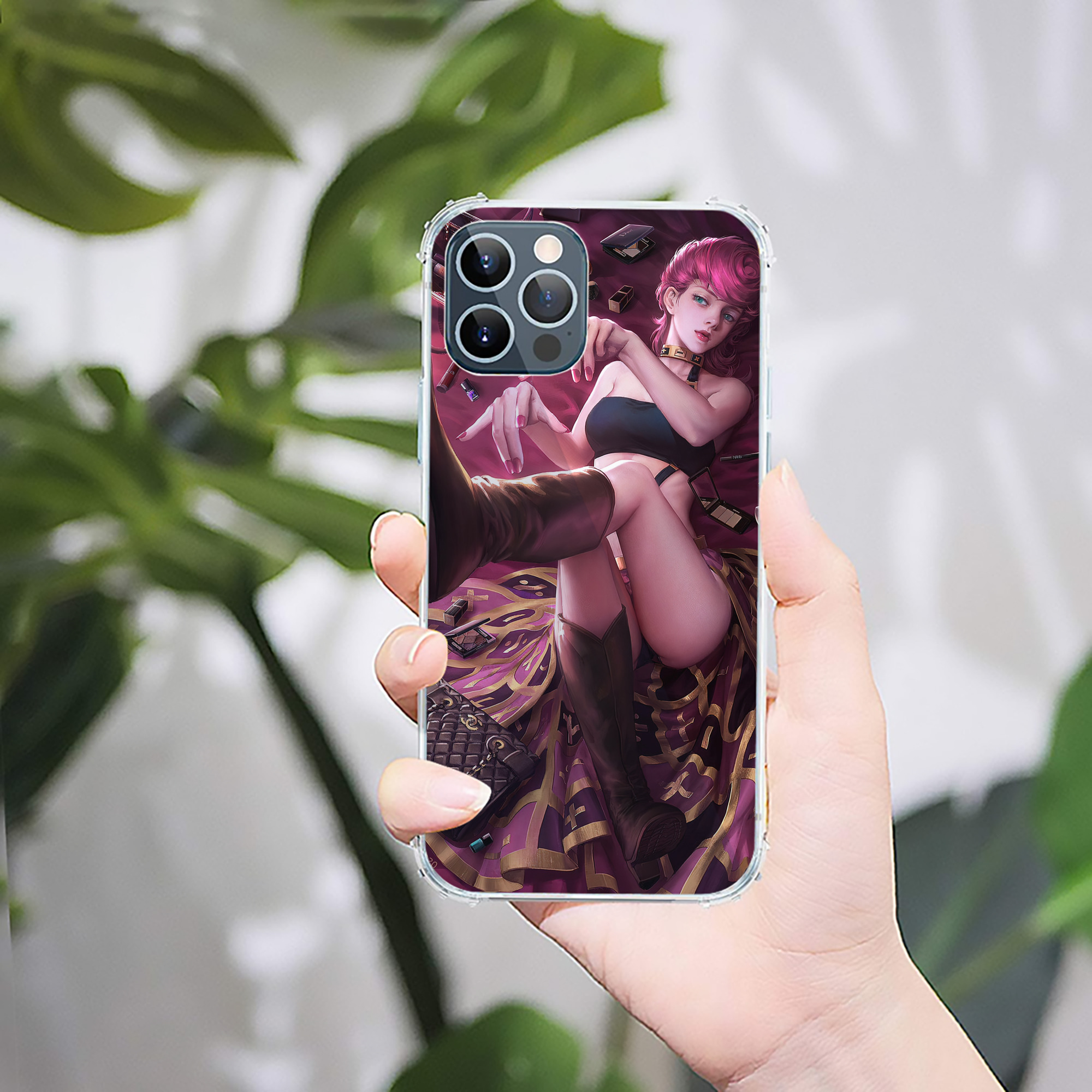 （画像用） ジョジョの奇妙な冒険 JoJo's Bizarre Adventure 【iPhone 12シリーズ対応】透明スマホケース（クリアソフトケース）